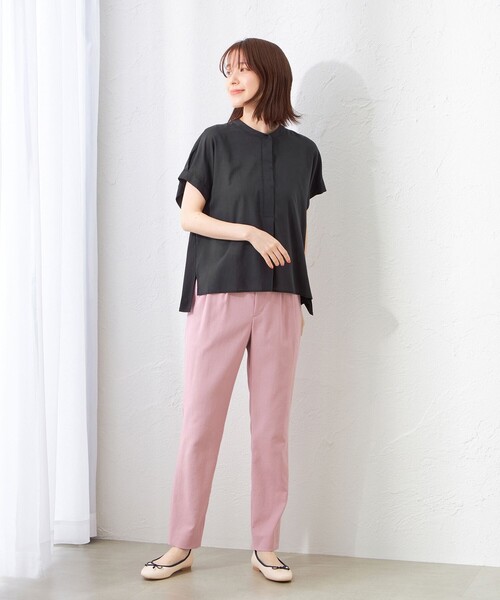 「MACKINTOSH PHILOSOPHY」 半袖ブラウス 38 ベージュ レディース_画像2