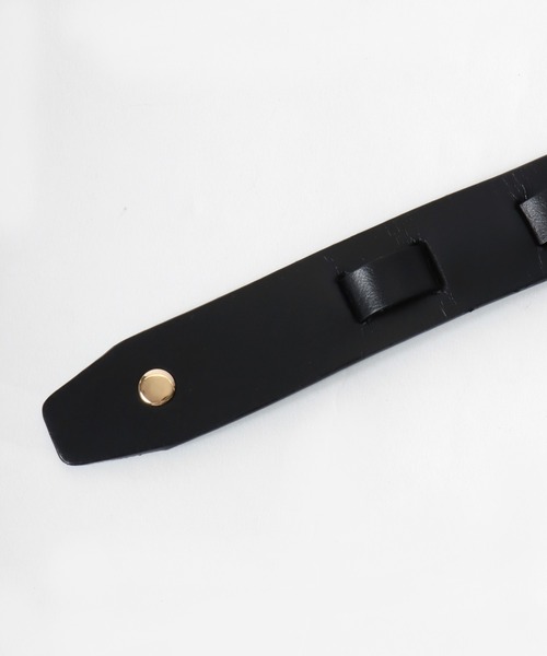 Lee（リー） ベルト 30mm フック型バックル 本革 レザーベルト メンズ