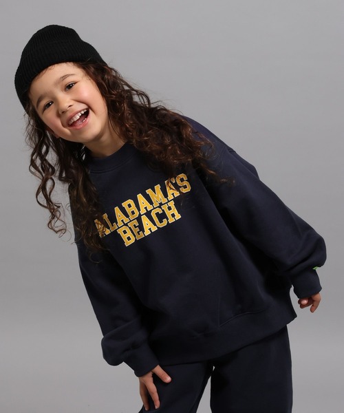 George's トレーナー 「KIDS」ロゴスウェットクルー キッズ 子供服