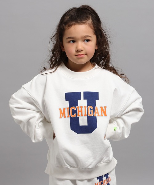 George's トレーナー 「KIDS」ロゴスウェットクルー キッズ 子供服