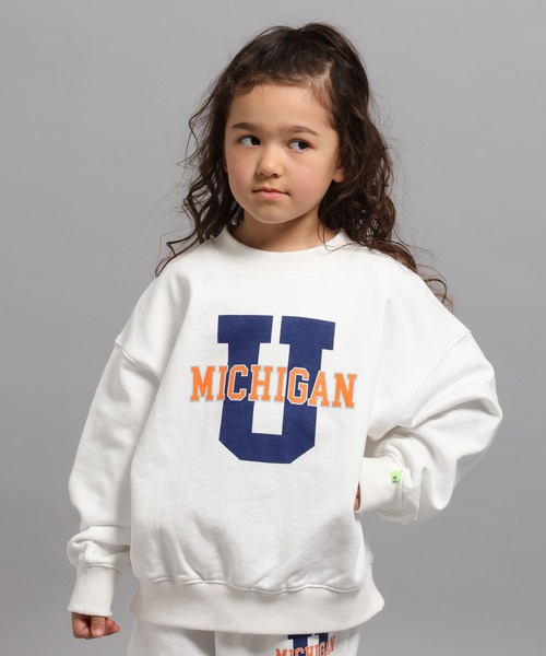 George's トレーナー 「KIDS」ロゴスウェットクルー キッズ 子供服
