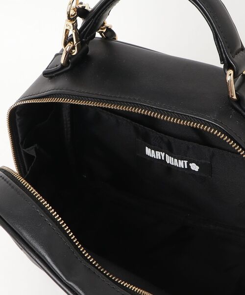 MARY QUANT（マリークヮント） キルティング2WAYバッグ - ブラック