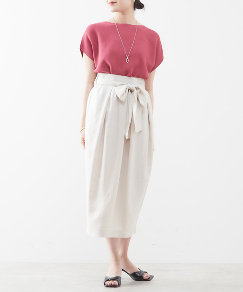 「Liesse」 スカート M アイボリー レディース_画像3