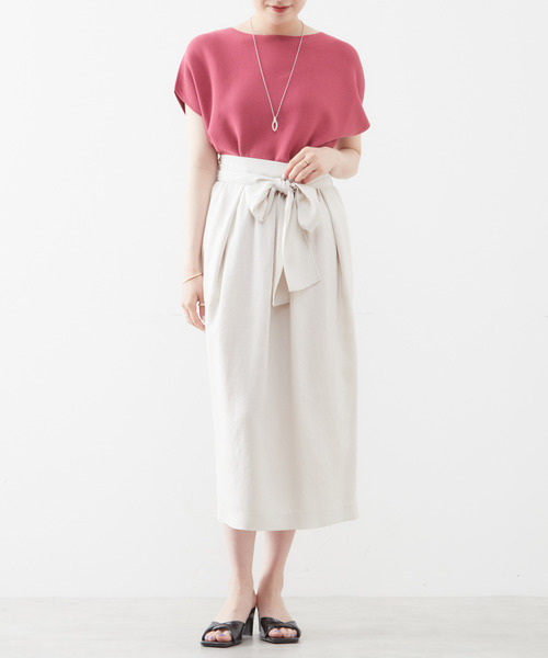 「Liesse」 スカート M アイボリー レディース_画像4