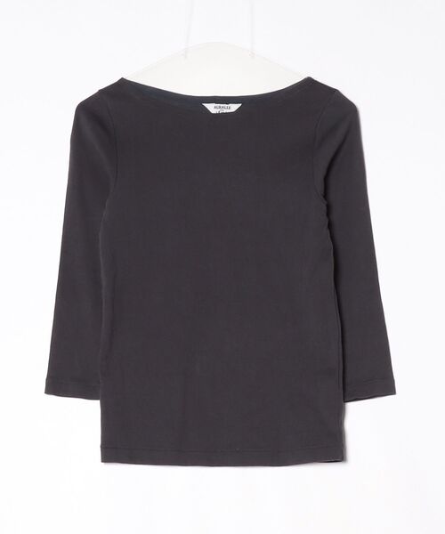 AURALEE（オーラリー） 7分袖カットソー「IENAコラボ」 0 グレー