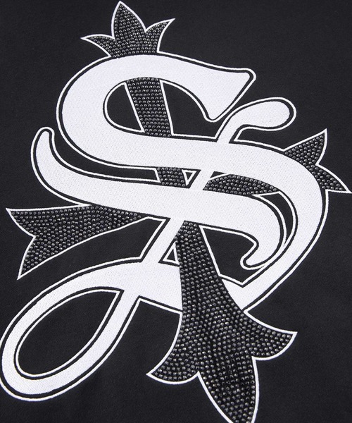 「SUPPLIER」 プルオーバーパーカー M ブラック メンズ_画像5