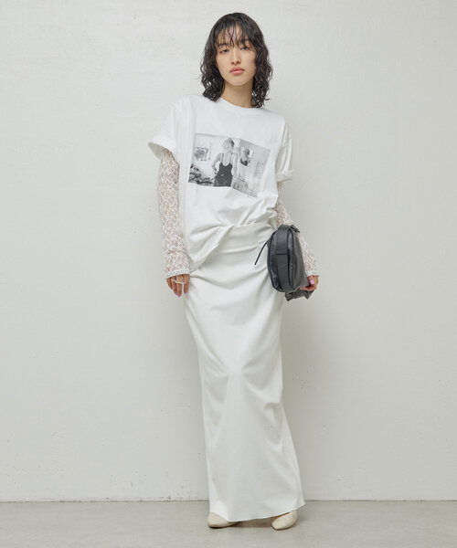 「GALLARDAGALANTE」 タイトスカート 2 ベージュ レディース_画像2