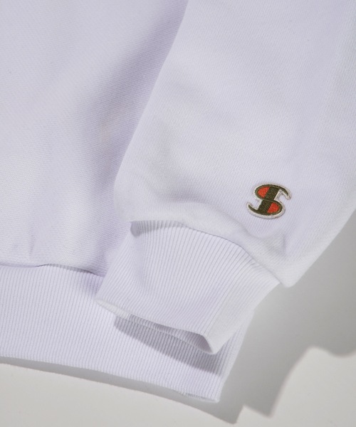 「SUPERTHANKS」 スウェットカットソー S グリーン メンズ_画像2