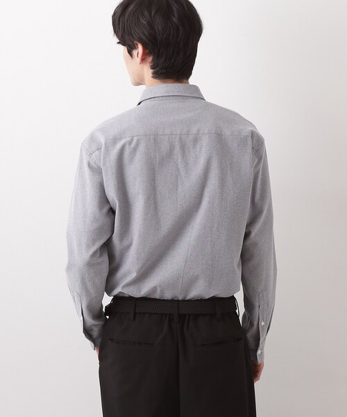 THE SHOP TK シャツ 「POLO BCS 別注」 アソート長袖シャツ ストライプ