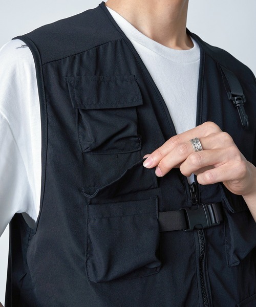 「SETUP7」 「MAISON CLUB」ベスト FREE グリーン メンズ_画像5