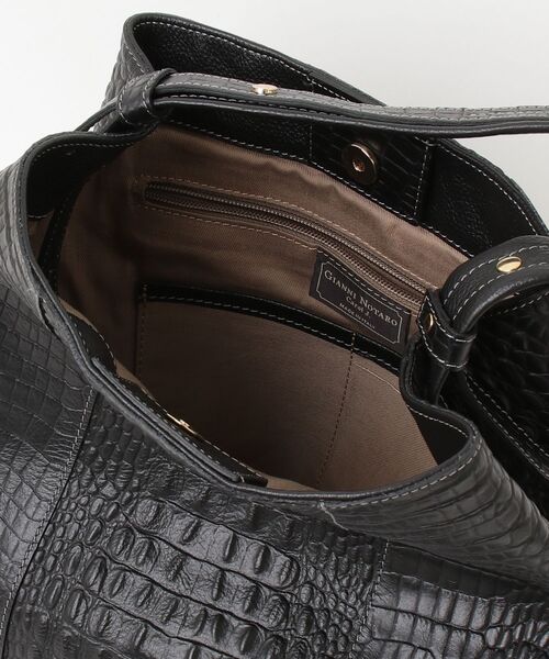 「GIANNI NOTARO」 トートバッグ - ブラック レディースの画像