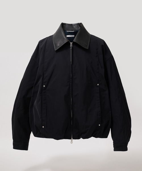 ジャケット・アウター Volume Collar Blouson agawd STUDIOUS（ステュディオス） ブルゾン アウター 「STUDIOUS」Leather