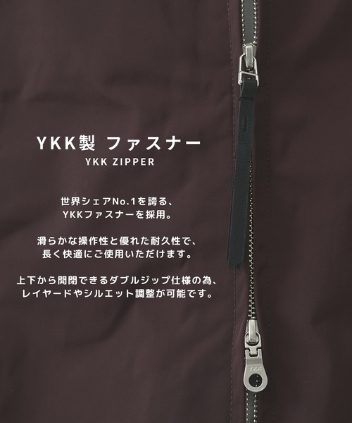 ブルゾン アウター 「STUDIOUS」Leather collar Balloon Blouson メンズの画像