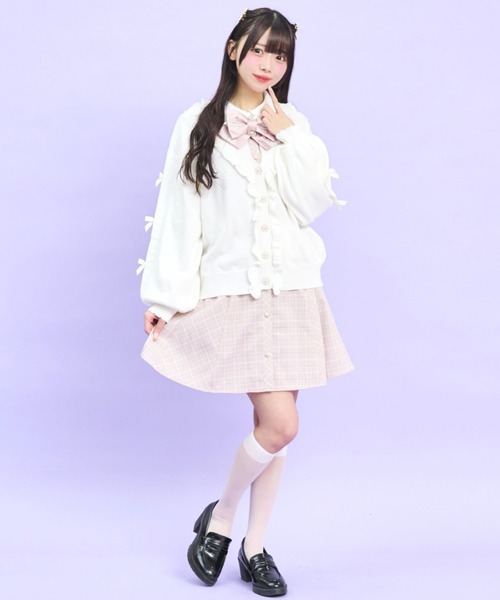 【姫シンデレラ】シークレットハニー カーディガン 白 楽天市場】☆ハート透かしカーディガン8/31 12:00 販売スタート
