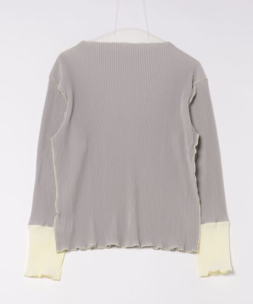 「and it_」 長袖カットソー M-L ベージュ レディース_画像2