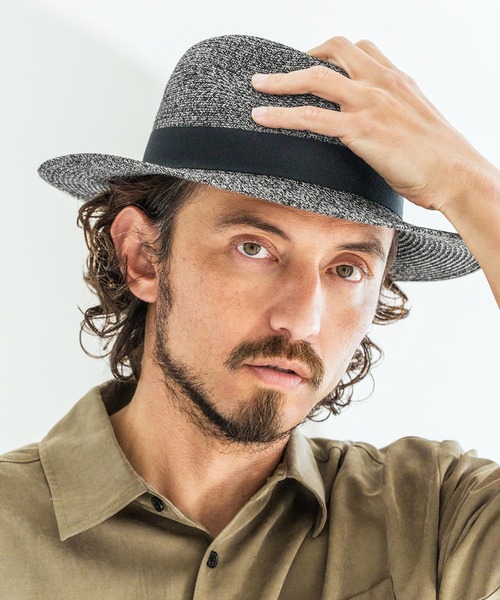 CAMBIO（カンビオ） 帽子 ハット メンズ mko13502-Washable Braid Hat
