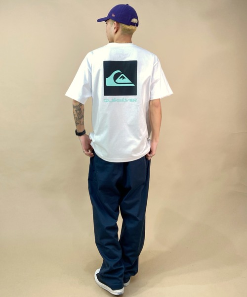 「Quiksilver」 半袖Tシャツ X-LARGE ブラック メンズ_画像8