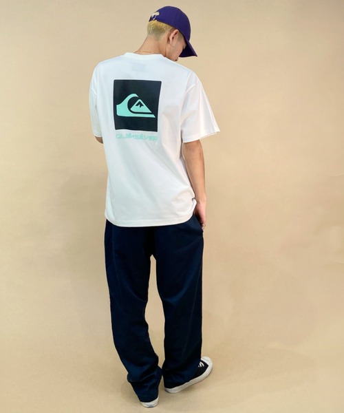 「Quiksilver」 半袖Tシャツ X-LARGE ブラック メンズ_画像9