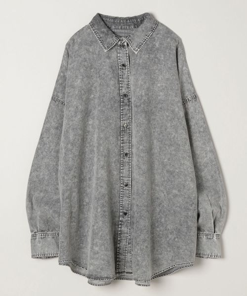 「JEANASIS」 長袖シャツ FREE グレー系その他 レディース_画像9