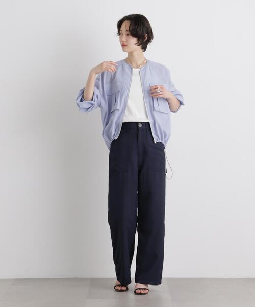 ブルゾン アウター シアードルマンドロストブルゾン レディースの画像