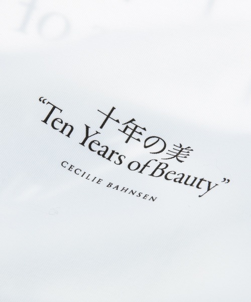 tシャツ SHORT SLEEVE T-SHIRT- TEN YEARS OF BEAUTY レディースの画像