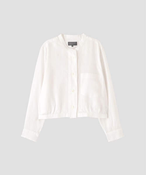 ブラウス シャツ LINEN VOILE レディースの画像