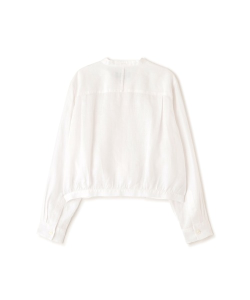 ブラウス シャツ LINEN VOILE レディースの画像