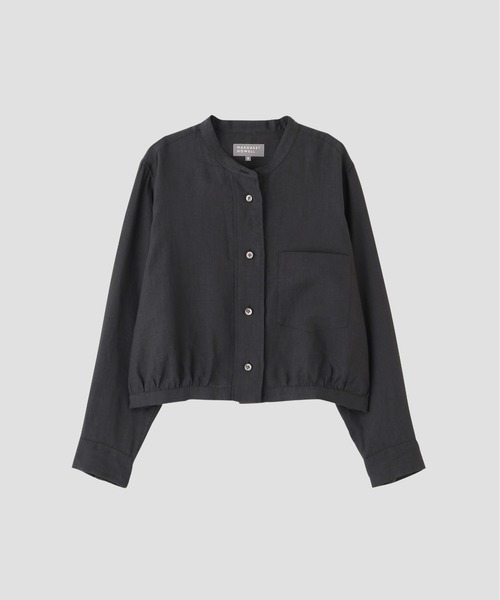 ブラウス シャツ LINEN VOILE レディースの画像