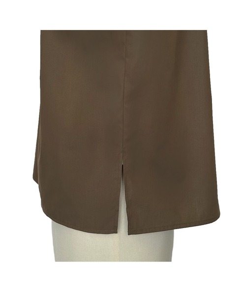 「RUIRUE BOUTIQUE」 長袖ブラウス S ブラウン レディース_画像3