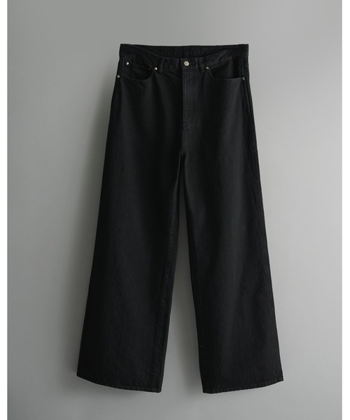 CONZ ワイドパンツ ジーンズ loose fit jeans black black/ワイド