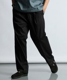 00s KINGSIZE 極太 イージーバギーカーゴ 半端丈 黒 5XL 薄生地 The DUFFER of ST.GEORGE（ザダファーオブセントジョージ） ワイド