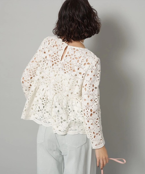 Arpege story 長袖ブラウス 2 ピンク レディース : ZOZOTOWN Yahoo!店 