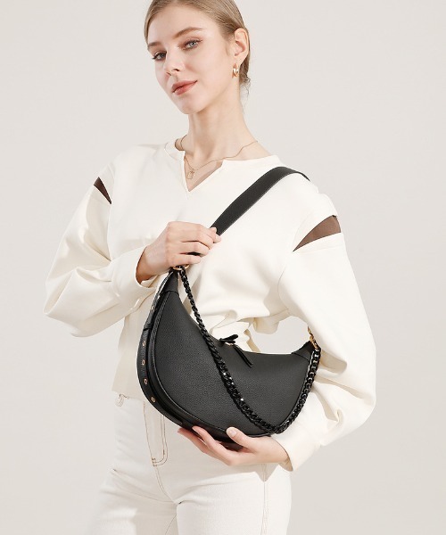 ショルダーバッグ バッグ 「 NiiNa / ニーナ 」高品質牛革 2way