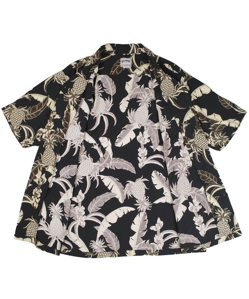 アロハシャツ シャツ 半袖 「UT208」「HOUSTON/ヒューストン」MADE IN JAPAN RAYON ALOHA SHIRT PINEAPPLE 41351 メンズ レディース | HOUSTON | 13