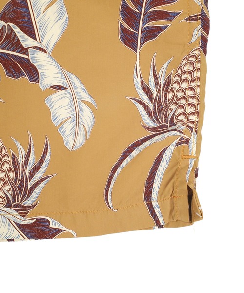 アロハシャツ シャツ 半袖 「UT208」「HOUSTON/ヒューストン」MADE IN JAPAN RAYON ALOHA SHIRT PINEAPPLE 41351 メンズ レディース | HOUSTON | 22