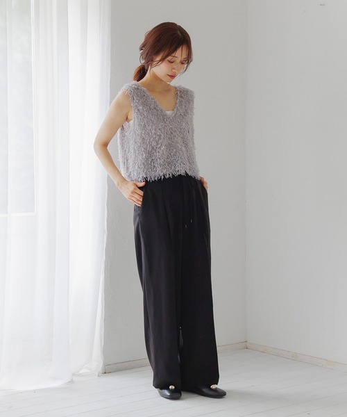 「mysty woman」 パンツ FREE ブラウン系その他 レディース_画像6