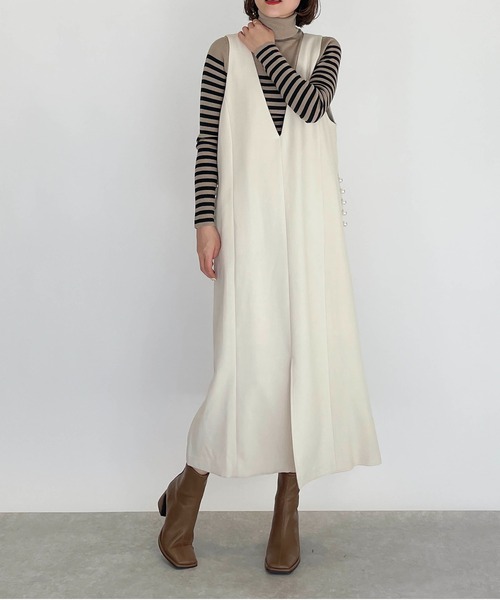 「PICCIN PERLA」 スカート M ブラック レディース_画像2