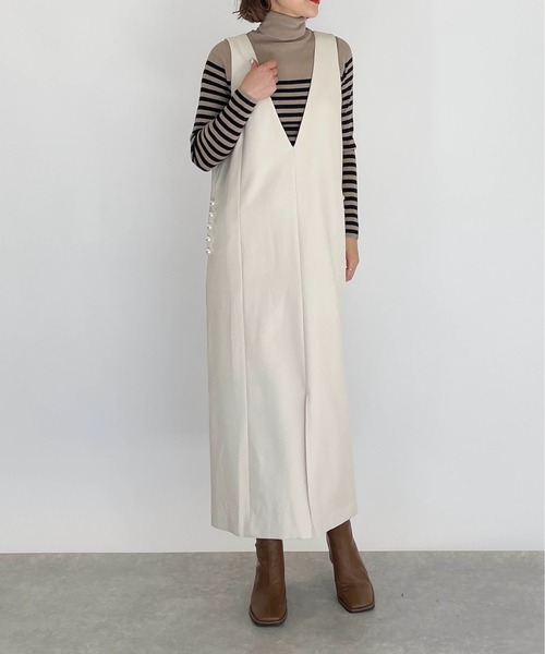 「PICCIN PERLA」 スカート M ブラック レディース_画像4