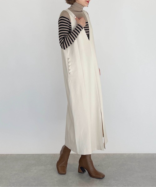 「PICCIN PERLA」 スカート M ブラック レディース_画像5