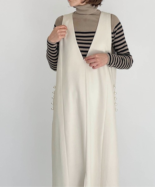 「PICCIN PERLA」 スカート M ブラック レディース_画像6