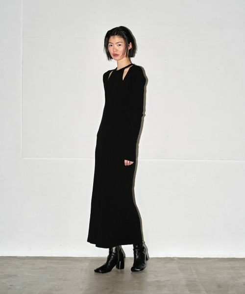 トゥデイフル　todayful ワンピース　38 TODAYFUL 「TODAYFUL」 長袖ワンピース 38inch ブラック レディース