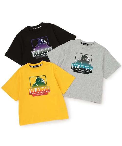 XLARGE KIDS（エクストララージ キッズ） tシャツ グラデーションOG