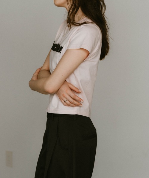 「Knuth Marf」 半袖Tシャツ FREE ライトピンク レディース_画像2