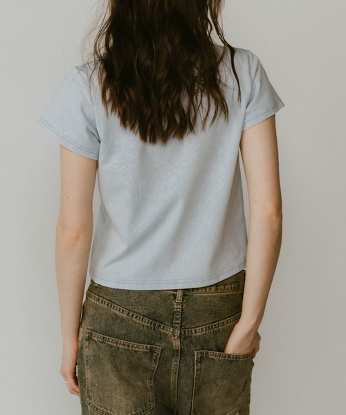 「Knuth Marf」 半袖Tシャツ FREE ライトピンク レディース_画像4