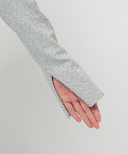 「BABYLONE」 長袖カットソー フリー ネイビー レディース_画像6