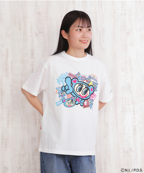ANGEL BLUE（エンジェルブルー） tシャツ 半袖 Tシャツ ステッカー