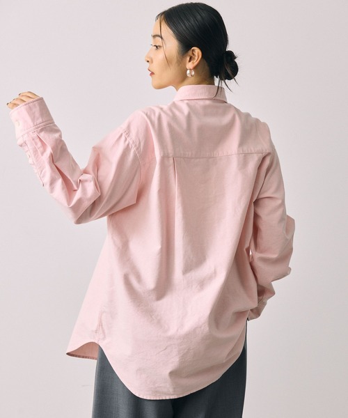 「BABYLONE」 長袖シャツ フリー サックスブルー レディース_画像2