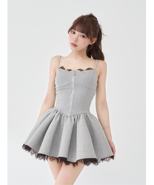 Darich（ダーリッチ） ワンピース レースドッキングコルセット