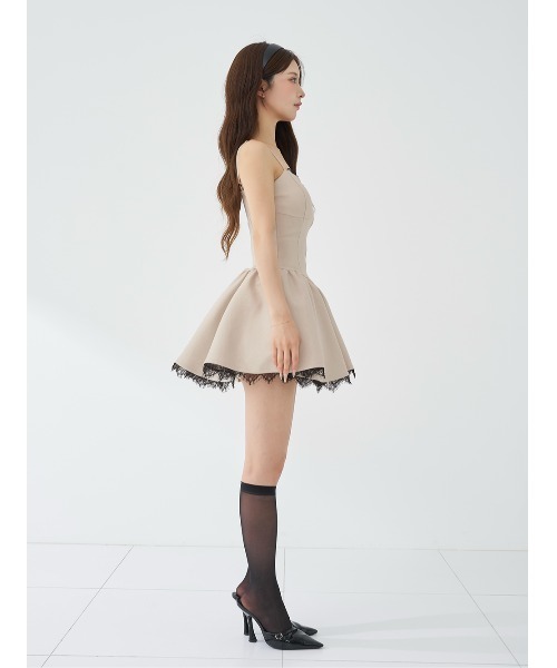 Darich（ダーリッチ） ワンピース レースドッキングコルセット