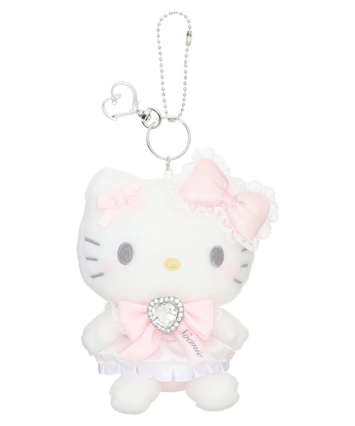 ハローキティ　キティちゃん　モノグラム　マスコット　キーホルダー　ぬいぐるみ sanrio（サンリオ） キーホルダー NOEMIEオリジナル ハローキティ